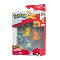 POKEMON Figurki Bitewne Multipak Pikachu, Bulbasaur, Charmander, Squirtle, figurki, zdjęcie 2