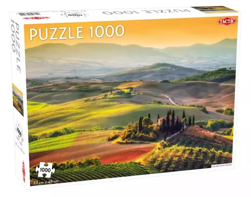 Puzzle 1000 Italian Countryside - Tactic