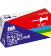 Pinezki kolorowe (100 sztuk) - zdjęcie