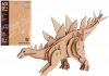 Puzzle drewniane 3D Dinozaur Stegozaurus - zdjęcie