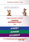 Matematyka z wesołym kangurem - Suplement 2023 (Kadet/Junior/Student) - zdjęcie