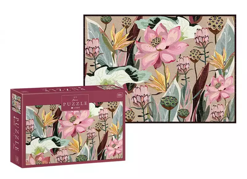 Puzzle 1000 elementów. Kwiaty 2