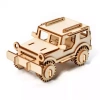 Puzzle drewniane Model 3D Jeep - zdjęcie