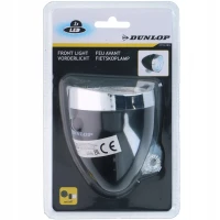 Lampka Rowerowa Przednia 3 LED Dunlop, zdjęcie 2