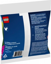 LEGO Disney™ Miniaturowy zamek Kopciuszka z ogrodem 30695, zdjęcie 3