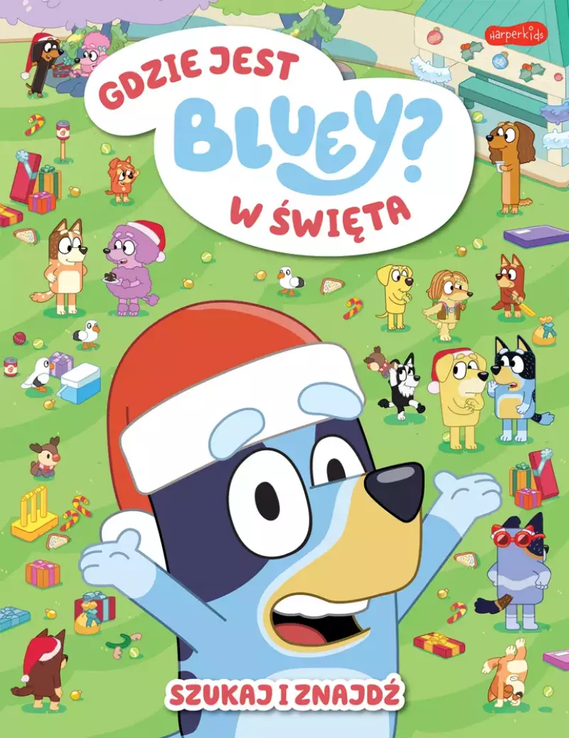 Bluey. Gdzie jest w święta Bluey? Szukaj i znajdź