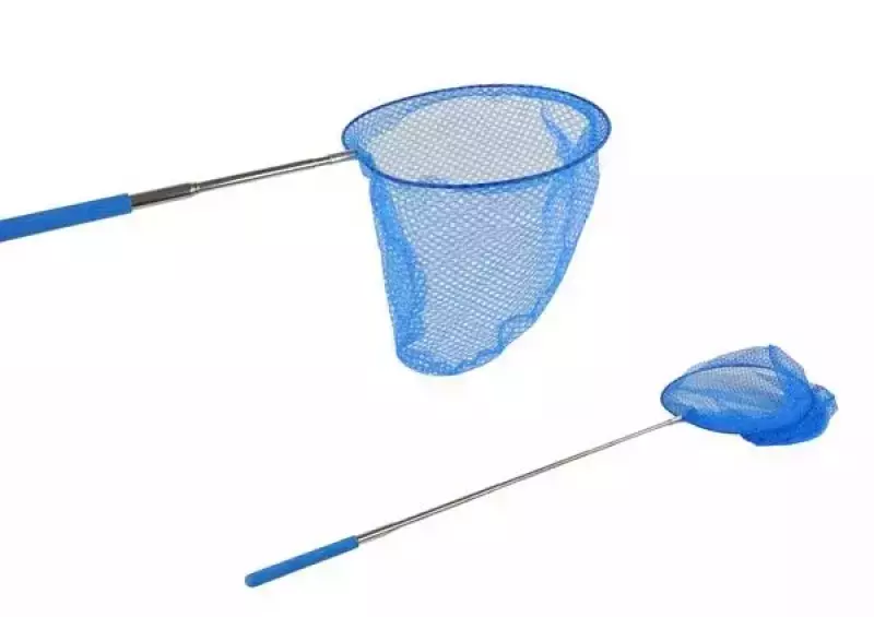 Siatka na motyle teleskopowa niebieska 85cm - Lean Toys