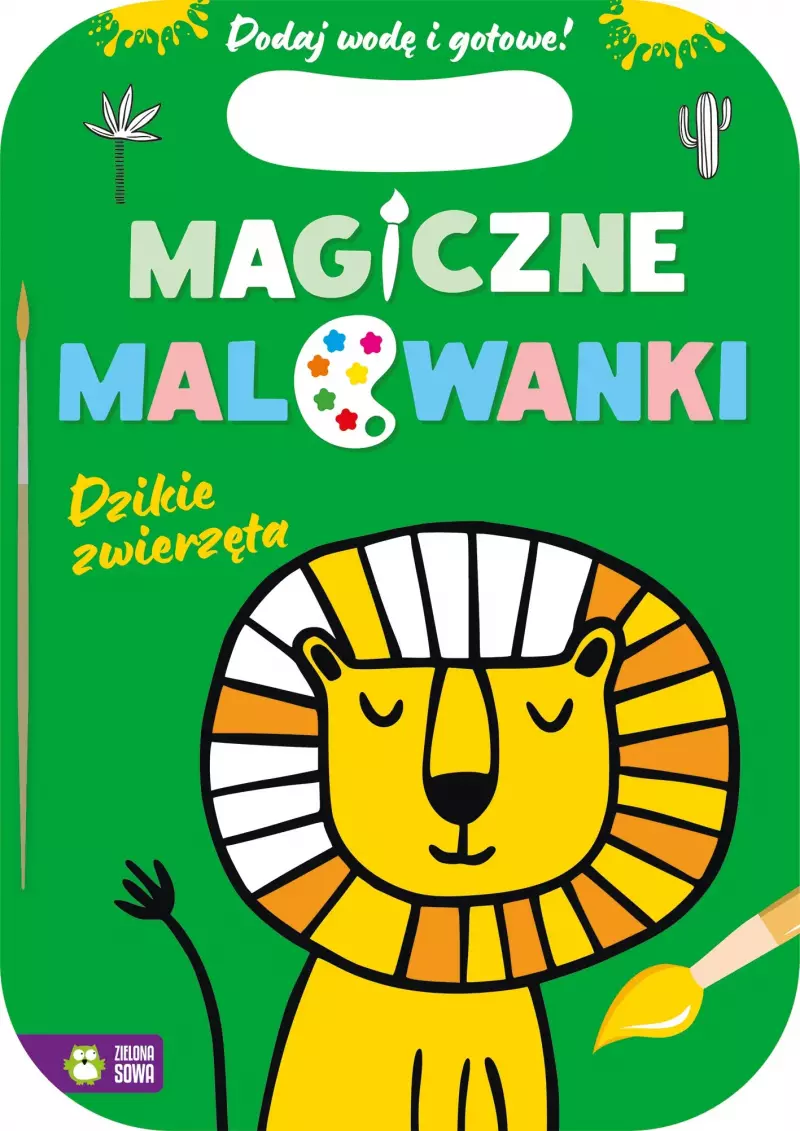 Magiczne malowanki. Dzikie zwierzęta