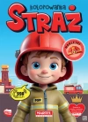 Straż. Kolorowanka z naklejkami - zdjęcie