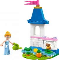 LEGO Disney™ Miniaturowy zamek Kopciuszka z ogrodem 30695, zdjęcie 2