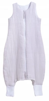 Śpiworek dziecięcy MUSLIN TO GO z nogawk długość 95 cm - zdjęcie