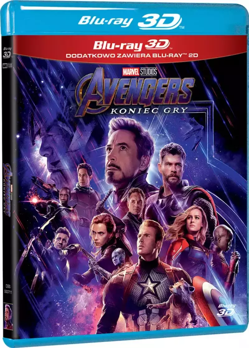 Avengers. Koniec gry, Blu-ray 3D