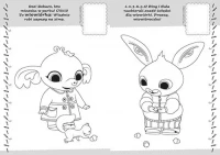 Koloruj i naklejaj. Bing, zdjęcie 3