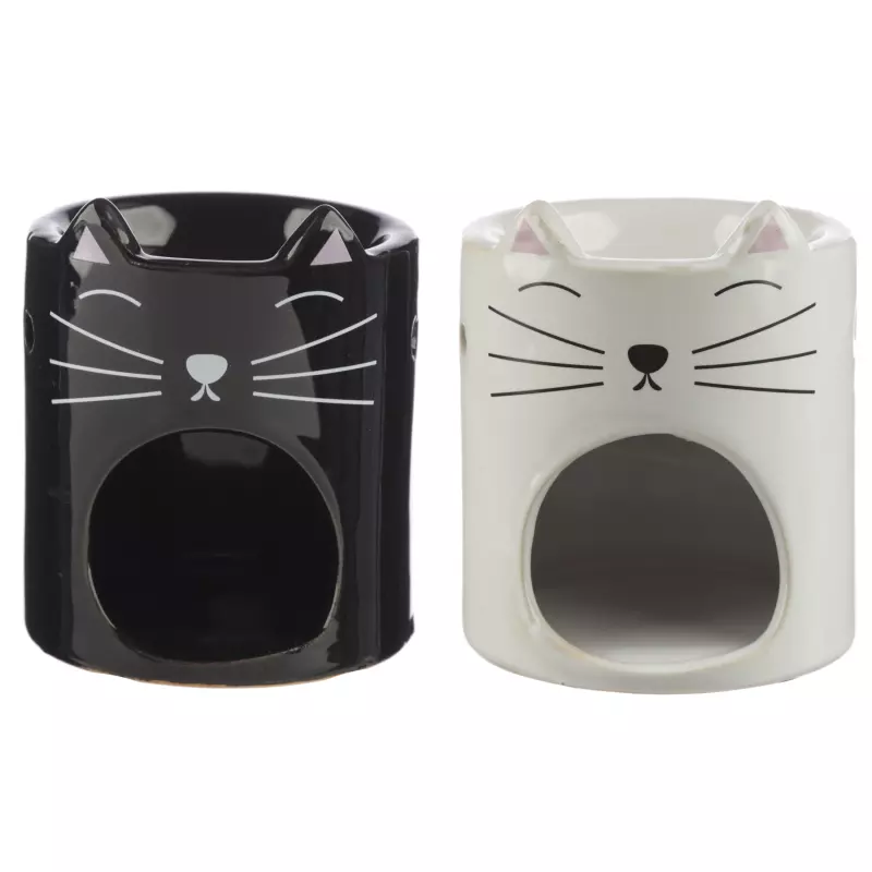 Kominek - podgrzewacz do olejków - Kot Feline