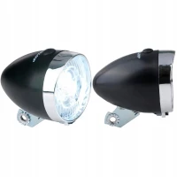 Lampka Rowerowa Przednia 3 LED Dunlop, zdjęcie 3