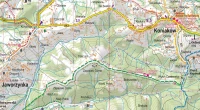 Beskid Śląski; laminowana mapa turystyczna 1:50 000, zdjęcie 5