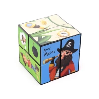 Puzzle w kształcie kostki - Pirat, zdjęcie 5