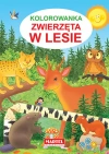 Kolorowanka. Zwierzęta w lesie - zdjęcie