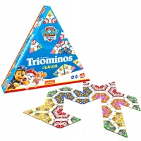 Triominos Junior – Gioco Da Tavolo Per Bambini 5+ – Versione Evoluta Del Domino Con Tessere Triangolari