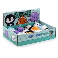 Brelok do kluczy -pingwin,foka,błazenek,ośmiornica,rekin-Adoramals Squeezies, zdjęcie 8