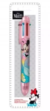 Długopis 6 kolorowy Myszka Minnie. Minnie Mouse MN30020 Kids Euroswan - zdjęcie