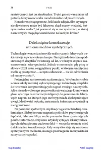 Faik. Sztuczna inteligencja w służbie fałszywej rzeczywistości. Jak przetrwać w epoce cyfrowych oszustw, zdjęcie 20