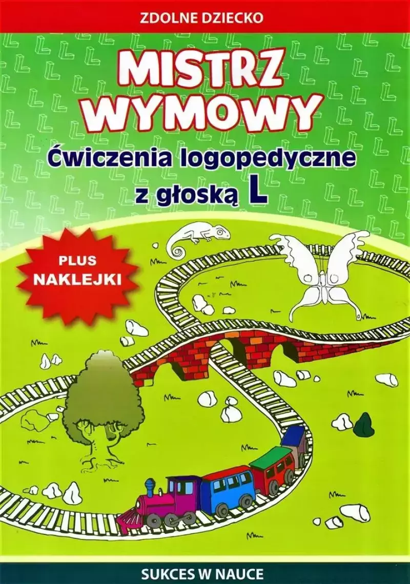 Mistrz wymowy. Ćwiczenia logopedyczne z głoską L + naklejki