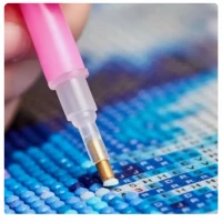 Haft Diamentowy Łabędzie Jezioro Lilia Diamond Paiting Mozaika Zestaw 5D, zdjęcie 7