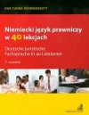 Niemiecki język prawniczy w 40 lekcjach - zdjęcie