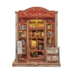 Miniaturowy domek Book Nook W cieniu dobrej książki - zdjęcie