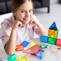 PICASSO Muzyczny Zestaw 20 Elementów, klocki magnetyczne, zdjęcie 6