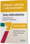 Język polski. Testy siódmoklasisty. Zadania i arkusze - zdjęcie