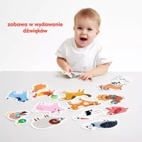 CzuCzu. Puzzle do pary. Zwierzątka na wsi, zdjęcie 4