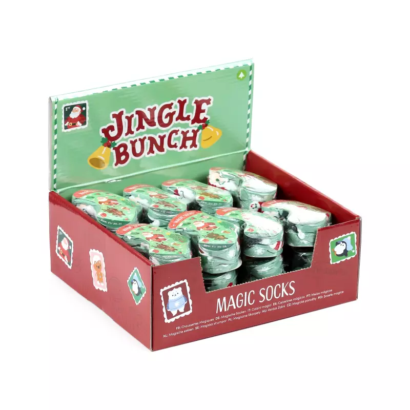 Skarpetki skompresowane - Świąteczne - Jingle Bunch