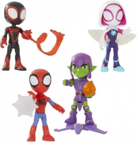 Hasbro Playset Spiderman: Quartier Generale Mobile Dei Super Eroi - Si Trasforma In Torre 60cm Con Luci E Suoni
