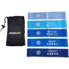 Zestaw Gum do Ćwiczeń Fitness Crossfit Mini Blue Band 5W1 Enero Fit - zdjęcie