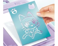 Koci Domek Gabi. Walizeczka kociej artystki, zestaw z aerografem, zdjęcie 4