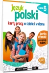 Język polski. Karty pracy w szkole i w domu. Klasa 5 - zdjęcie