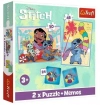 Puzzle 2w1 - (30,48el.) + memos - Wesoły dzień Lilo i Stitch - zdjęcie