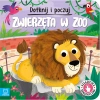 Zwierzęta w zoo. Dotknij i poczuj. Książeczka sensoryczna - zdjęcie