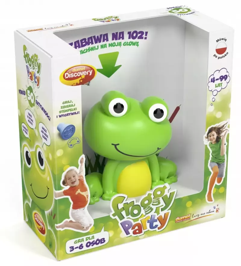 Froggy Party. Interaktywna żaba
