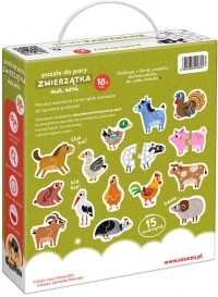 CzuCzu. Puzzle do pary. Zwierzątka na wsi, zdjęcie 5