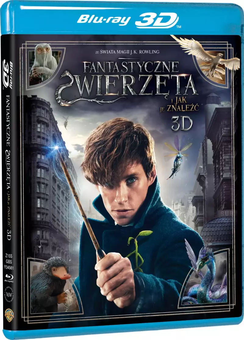 Fantastyczne zwierzęta i jak je znaleźć, 2 Blu-ray 3D
