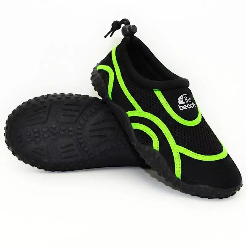 Buty do Wody Junior BLACK/GREEN R.34