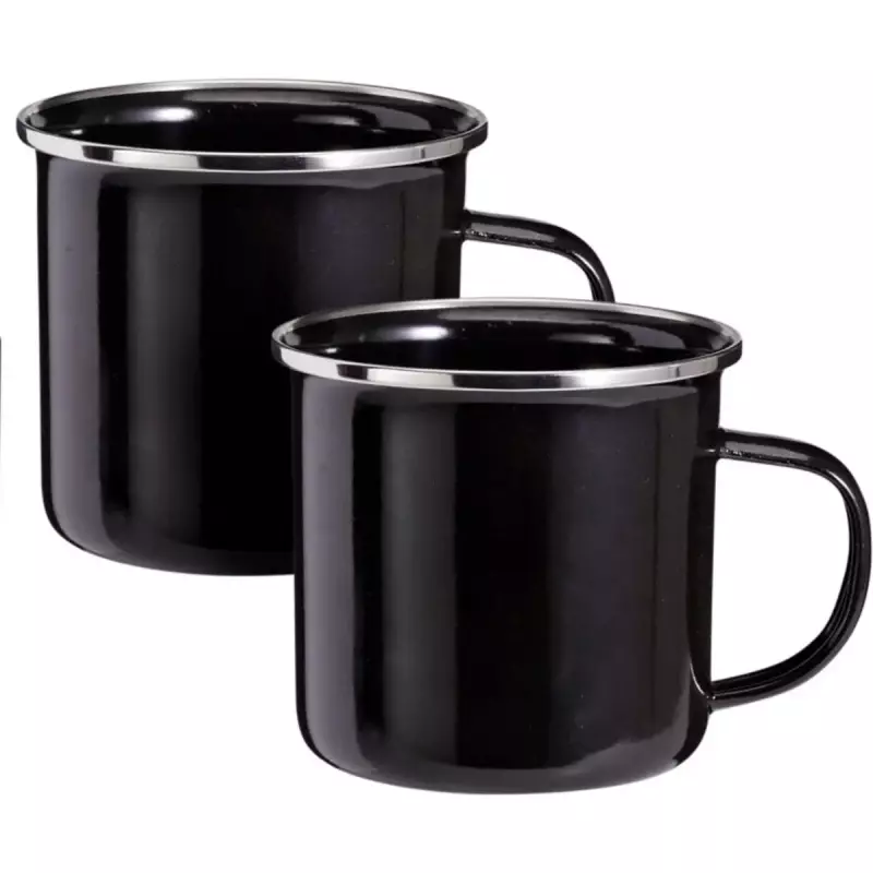 Kubek Turystyczny 350 Ml 2SZT Stal Emaliowana Redcliffs