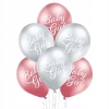 Balony Belbal 12", D11, dziewczynka, 6szt. - zdjęcie