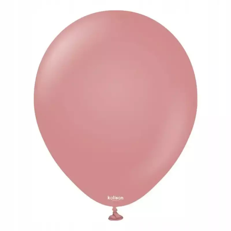 BALONY LATEKSOWE RETRO ROSEWOOD RÓŻOWE 13 CM 100 S