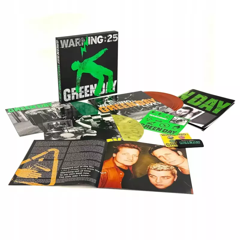 WARNING (25TH ANNIVERSARY DELUXE EDITION/5LP/GREEN, YELLOW & ORANGE VINYL), Winyl