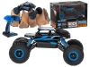Samochód zdalnie sterowany na pilota RC Rock Crawler HB 2,4GHz 1:18 niebieski - zdjęcie