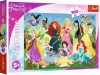 Puzzle 100 elementów. Disney Princess. Czarujące księżniczki - zdjęcie